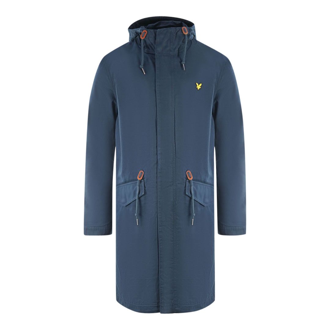 Herren Fishtail Baumwollparka Jacke
