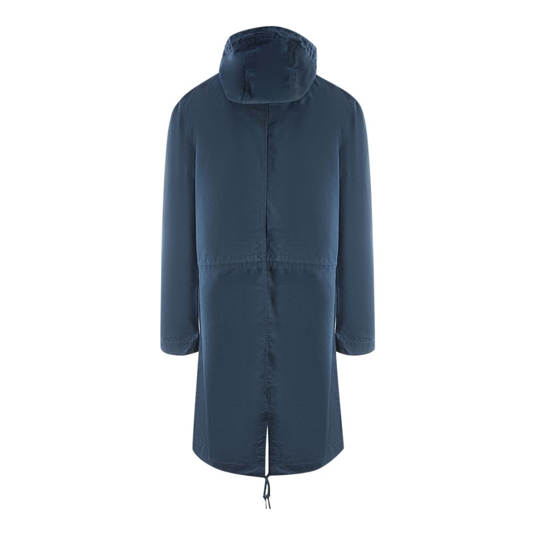 Klassischer Baumwoll-Fischschwanz-Parka