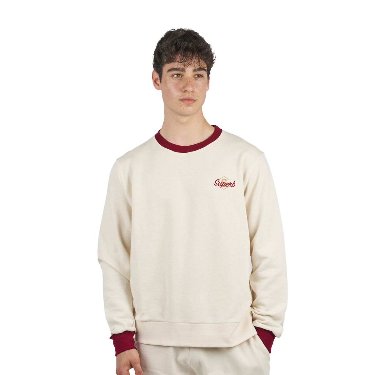 Sweatshirt mit Rundhalsausschnitt und Print