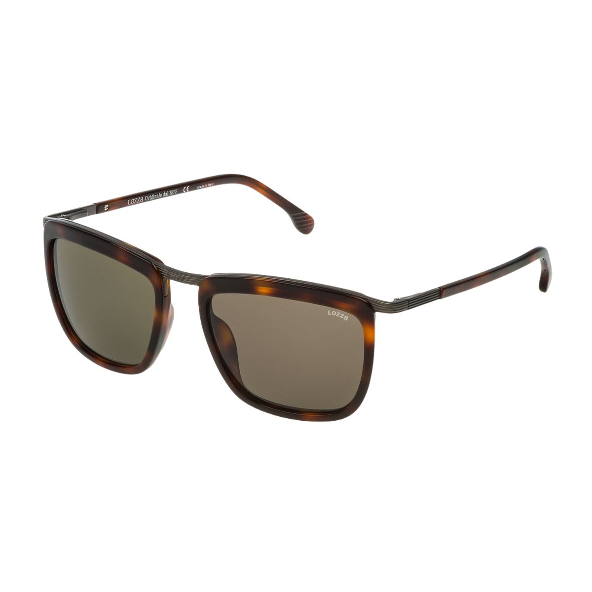 Klassische Sonnenbrille mit Schildpattmuster