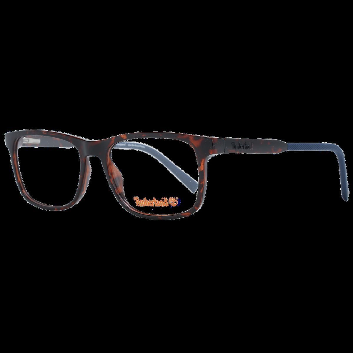 Klassische rechteckige Brille in Schildpatt-Optik