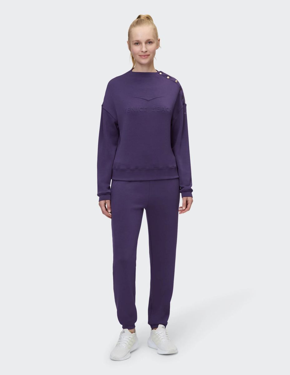 Lila Venice Beach Pullover Sweatshirt