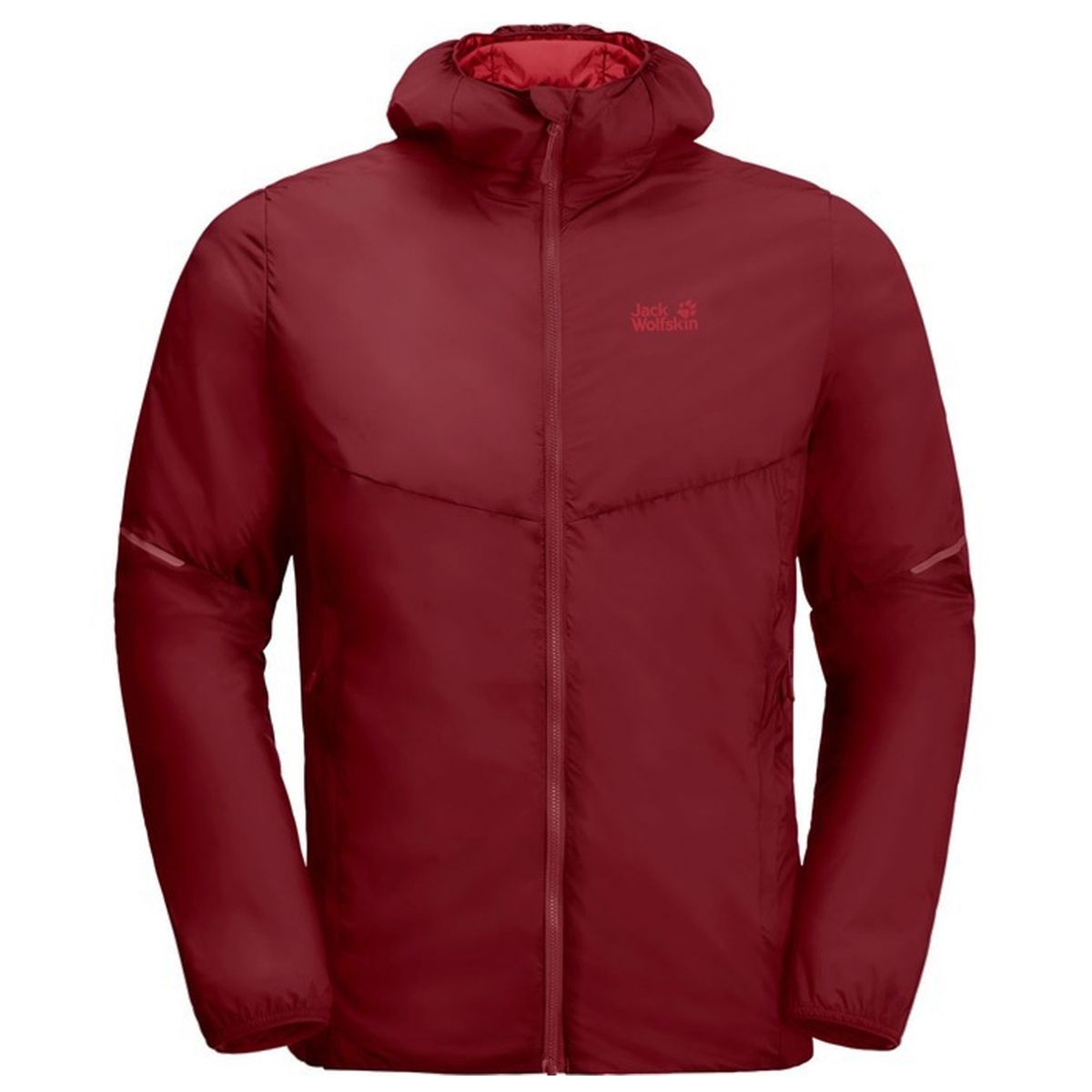 Leichte isolierte Kapuzenjacke