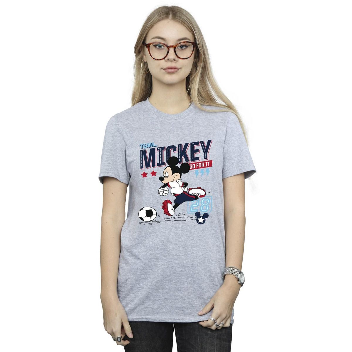 Mickey Mouse Sporty Grafik-T-Shirt