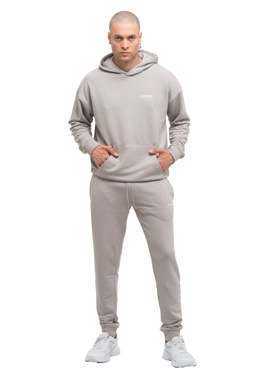 Herren Oversized Trainingsanzug mit Logo-Badge