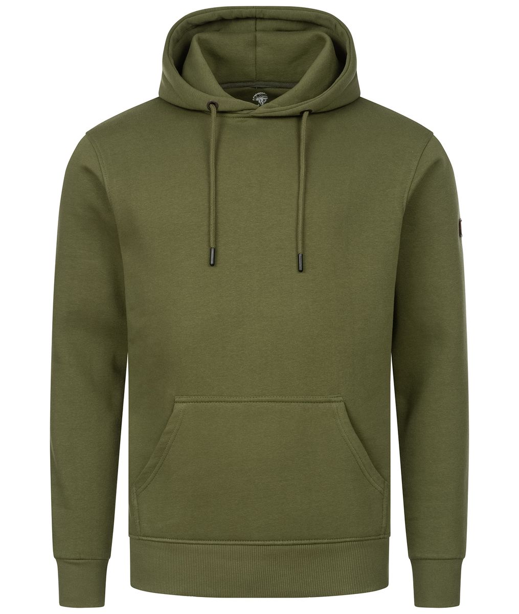 Klassischer Kapuzenpullover mit Reißverschluss
