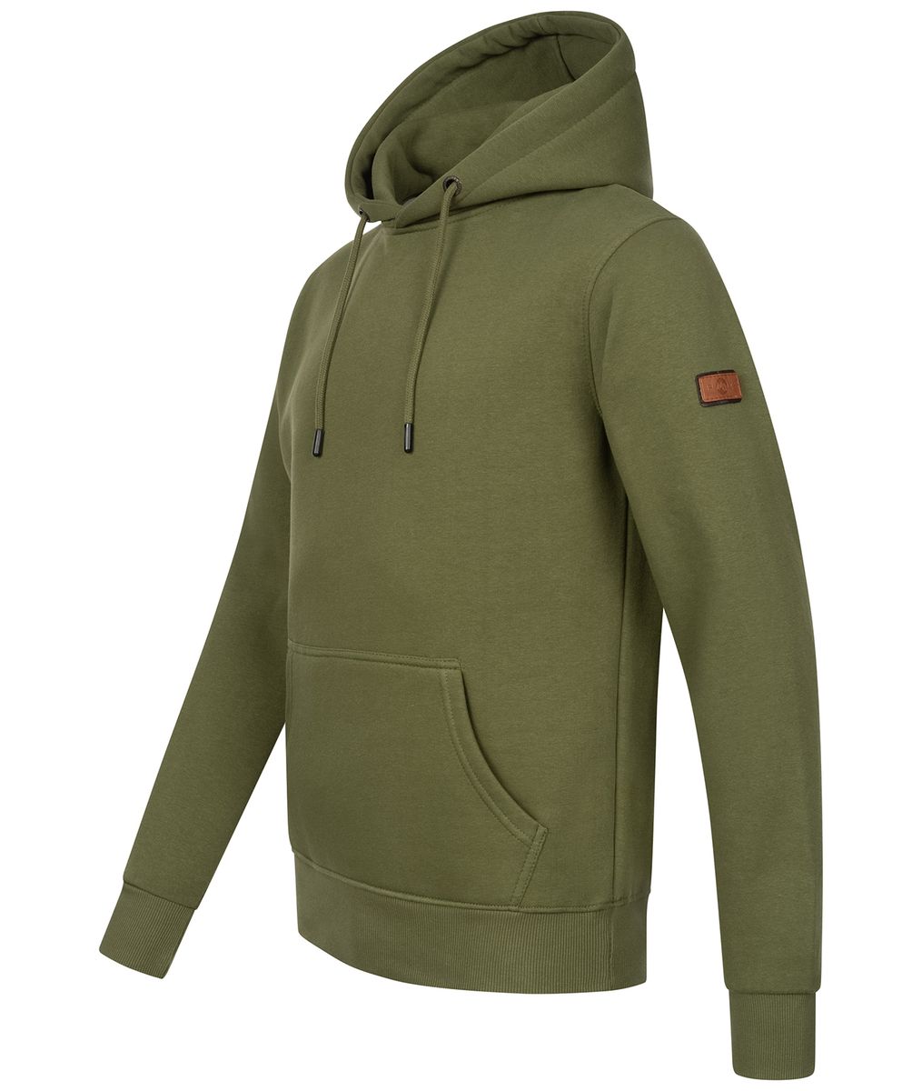 Klassischer Kapuzenpullover aus Baumwollmix