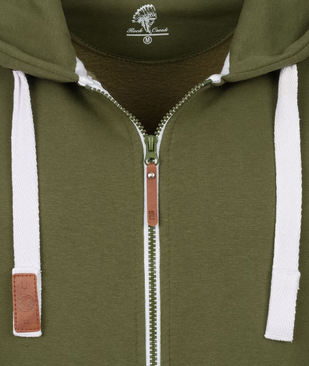 Klassischer Kapuzenpullover aus Baumwollmix