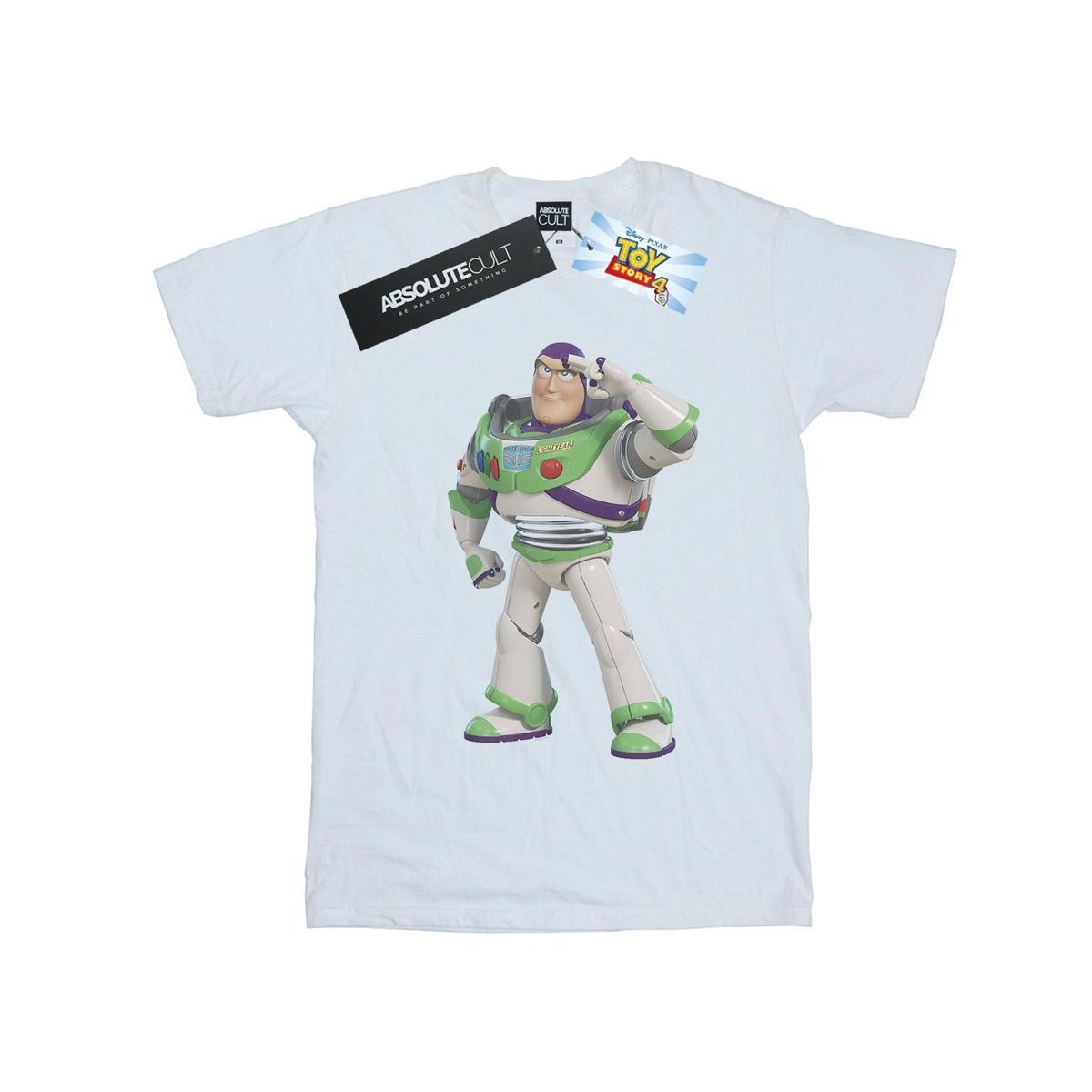 Disney - "Toy Story Lightyear" T-Shirt für Herren (Weiß)