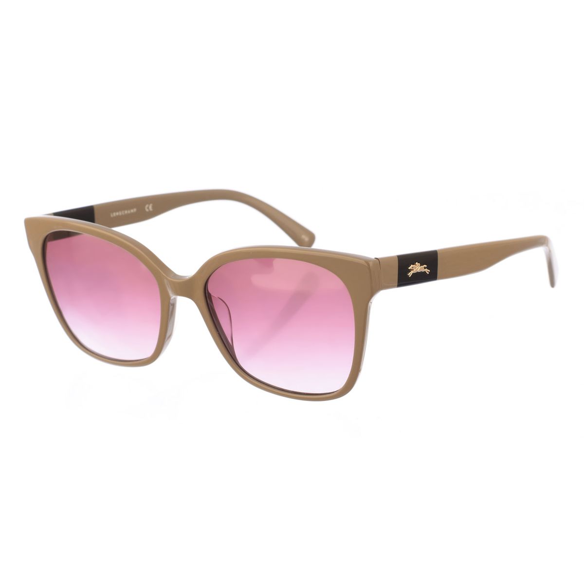 Schmetterling Acetat Sonnenbrille mit Pink Farbverlauf