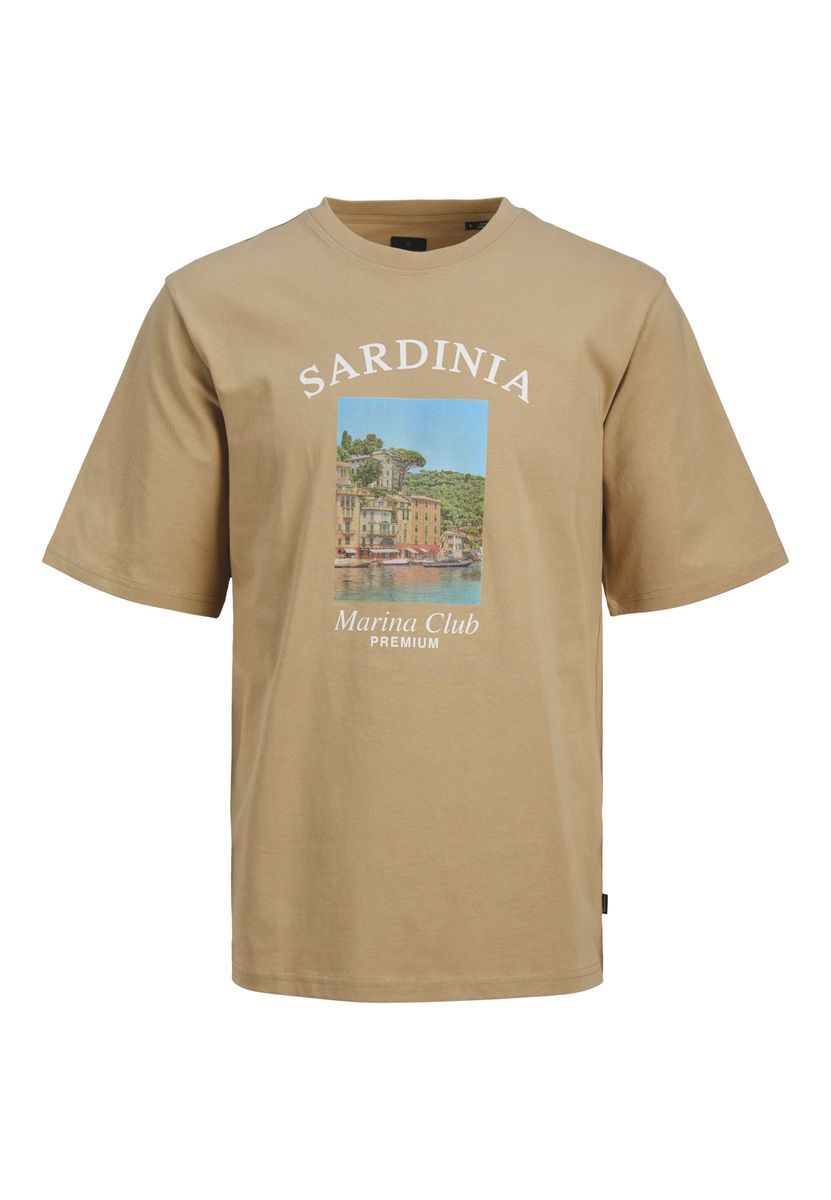 T-Shirt mit Grafikprint und Relaxed Fit