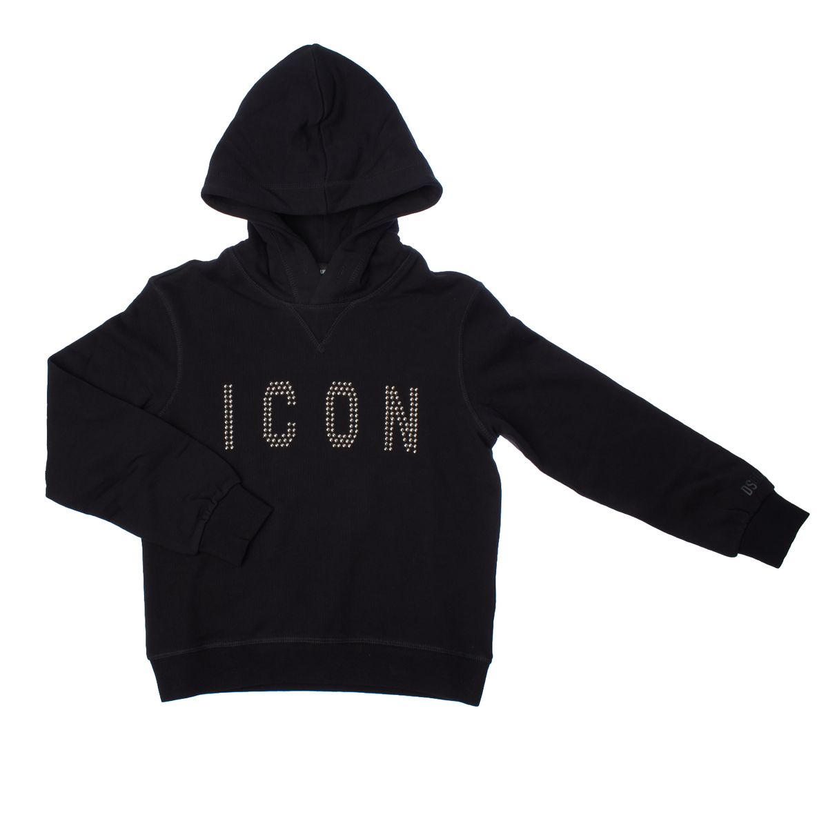 Hoodie mit Nieten-Icon-Grafik