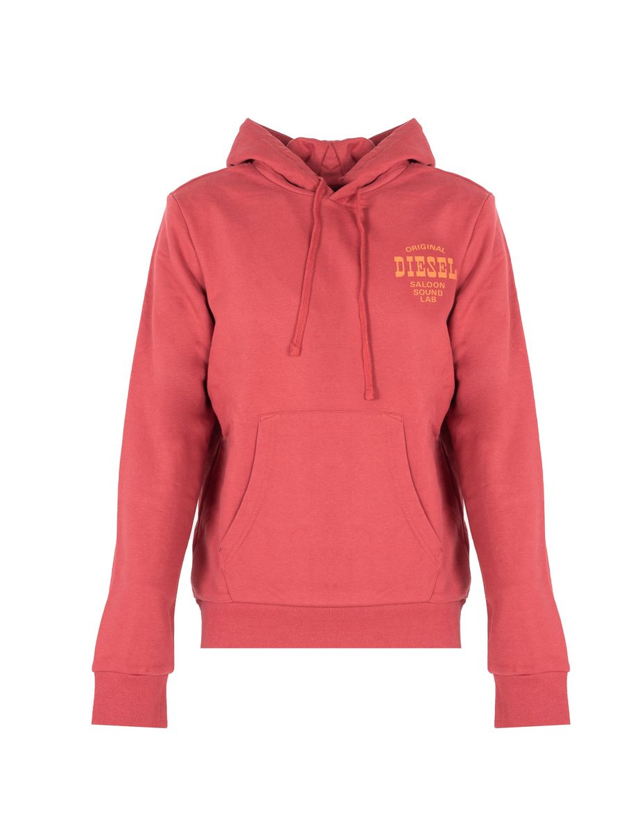 Logo-Print Sweatshirt im Vintage-Stil