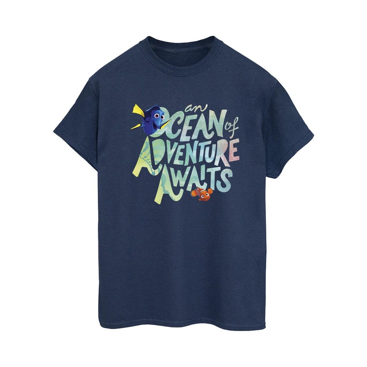 Disney - "Finding Dory Ocean Of Adventure" T-Shirt für Damen (Marineblau)