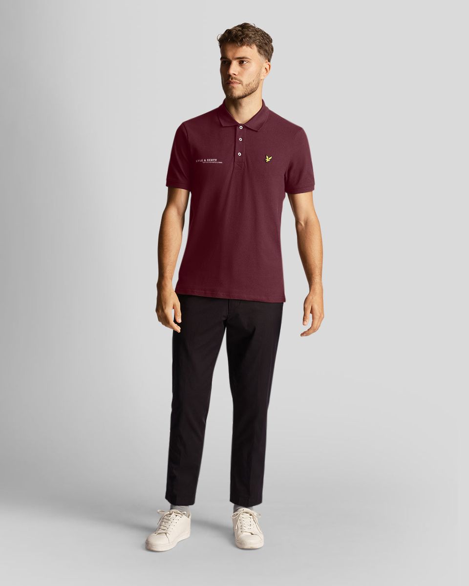 Klassisches Baumwoll-Piqué-Poloshirt