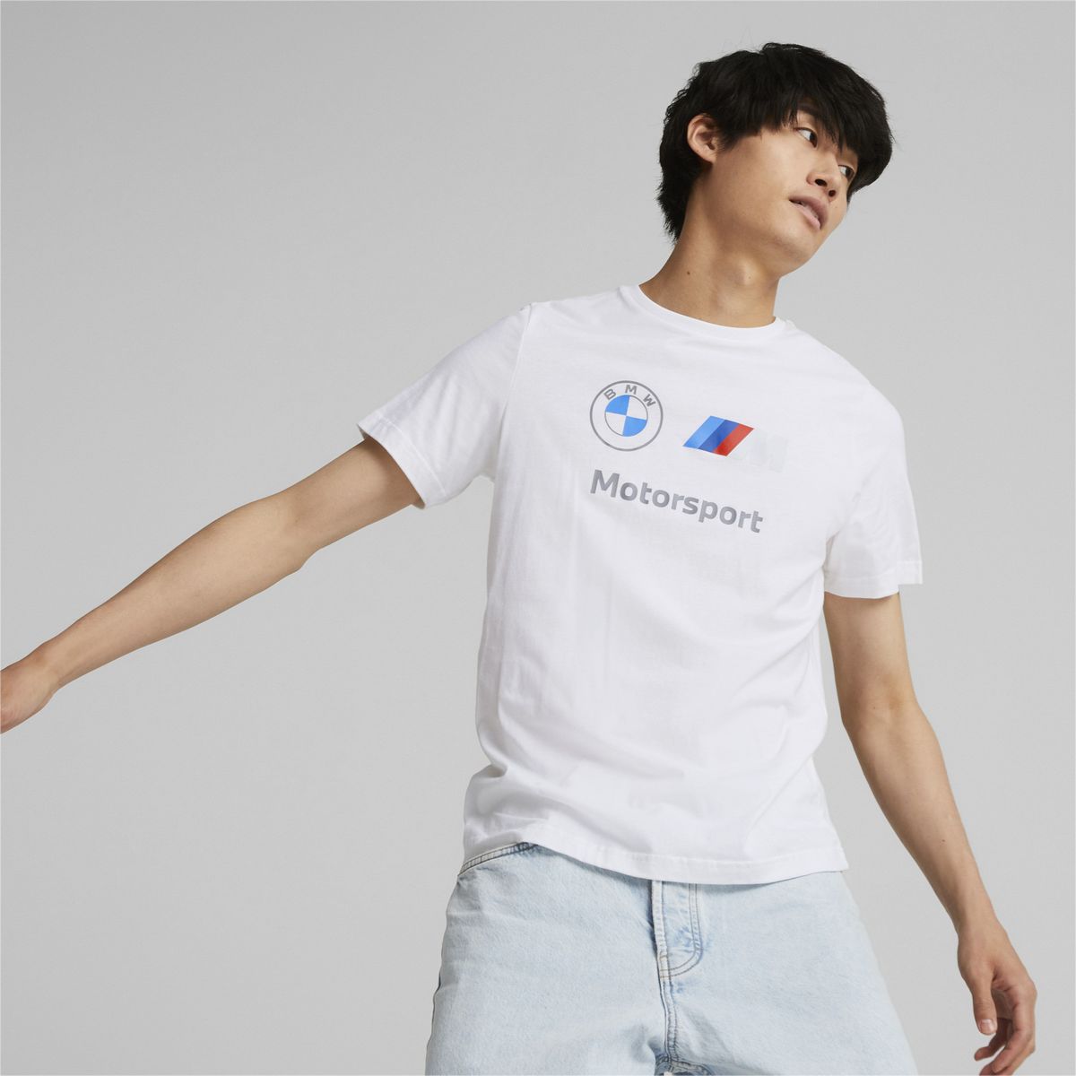 Herren BMW Motorsport Essentials Logo T-Shirt