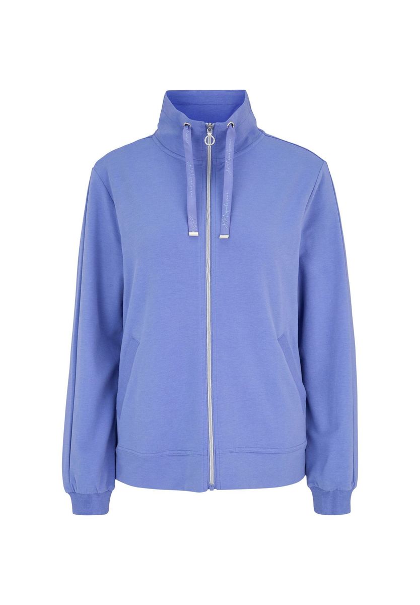 Strickjacke mit Reißverschluss in lockerer Passform