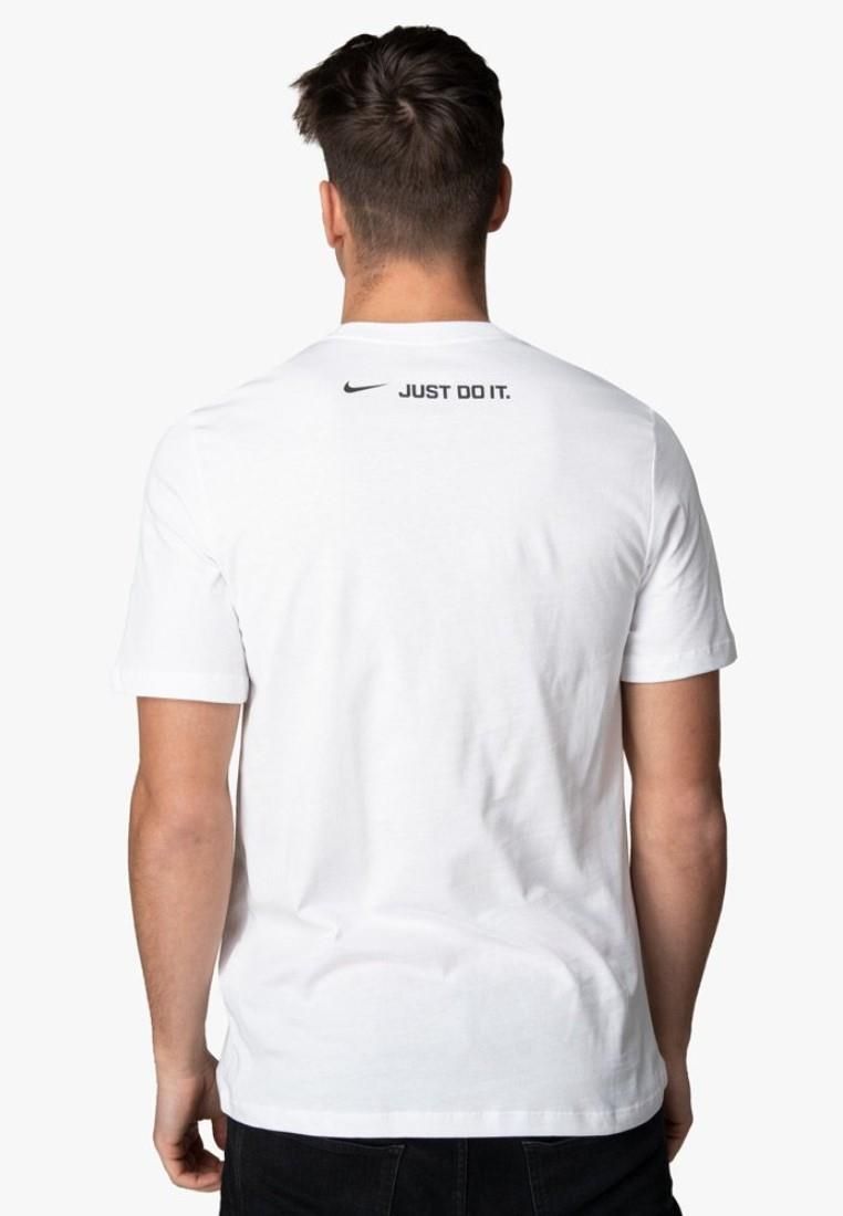 Klassisches Baumwoll-T-Shirt mit Grafik-Print