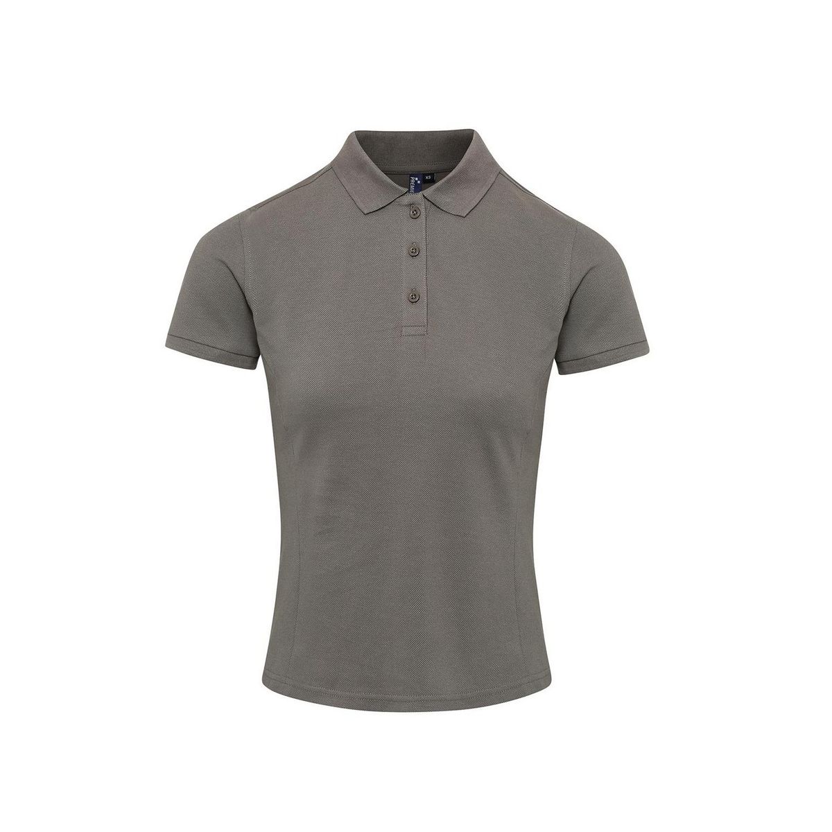 Premier - Poloshirt für Damen (Dunkelgrau)