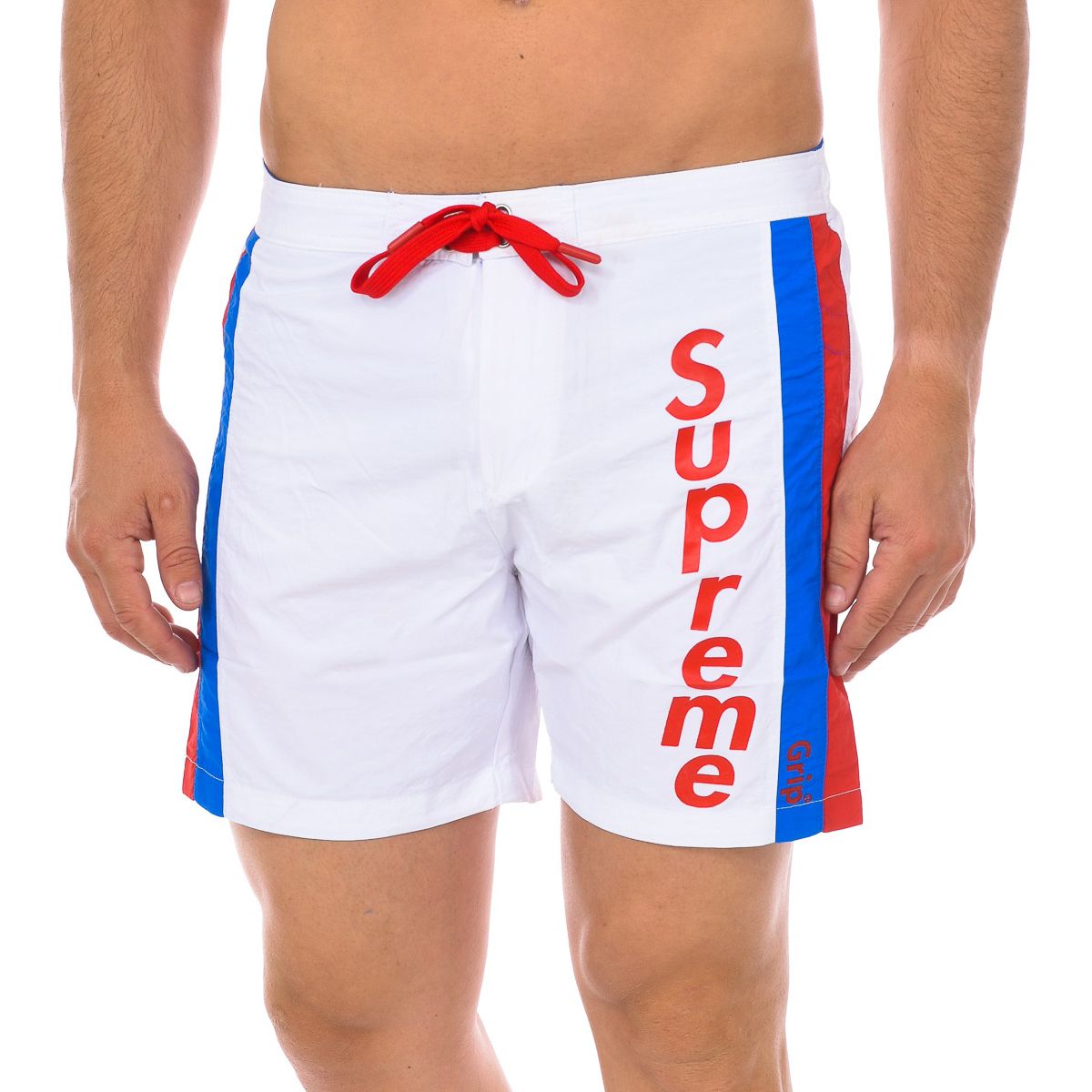 Mittellange Badeshorts mit Grafikprint