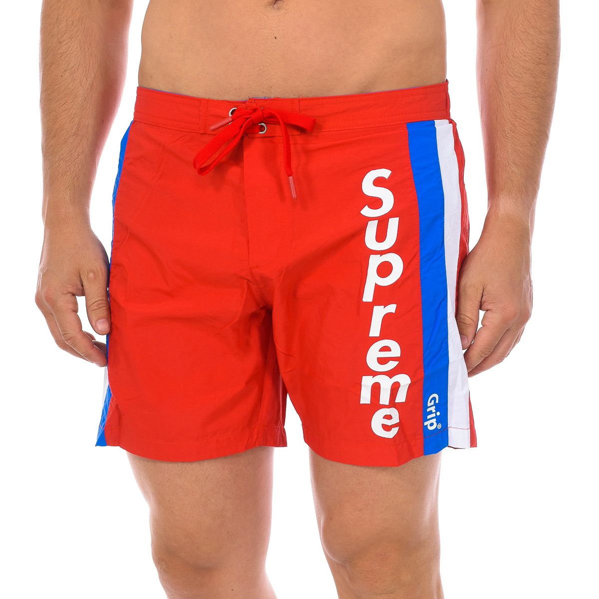 Mittellange Badeshorts mit Grafikprint