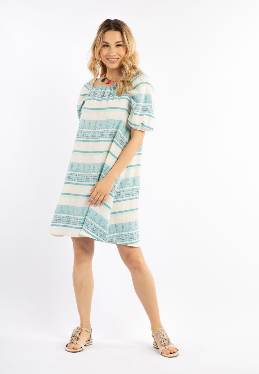 Boho-Sommerkleid aus Baumwolle