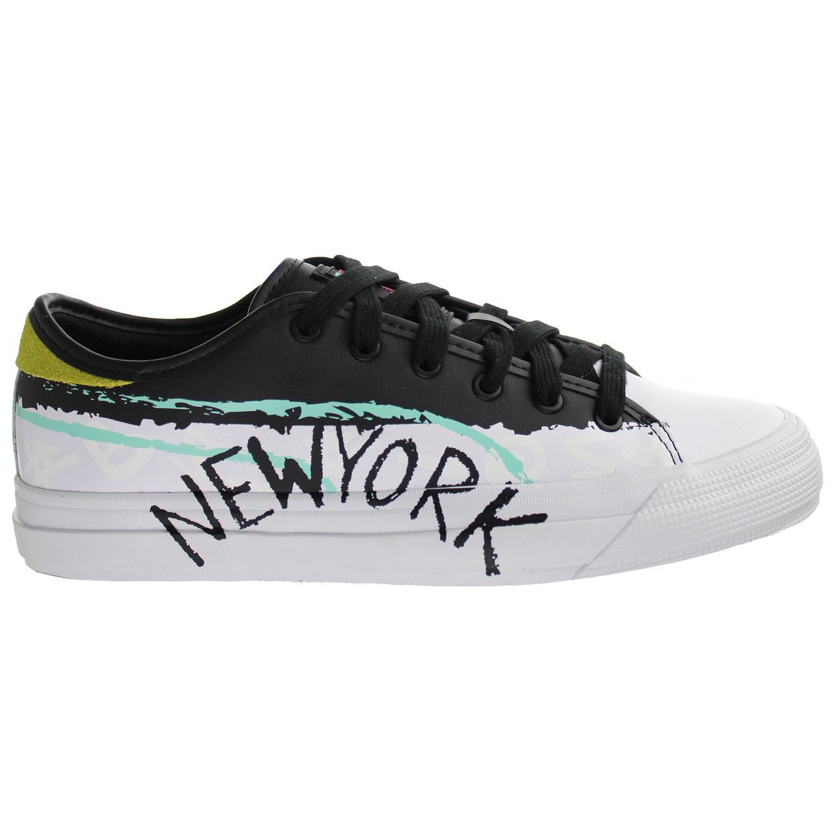 Flacher Casual Sneaker mit Grafikdesign