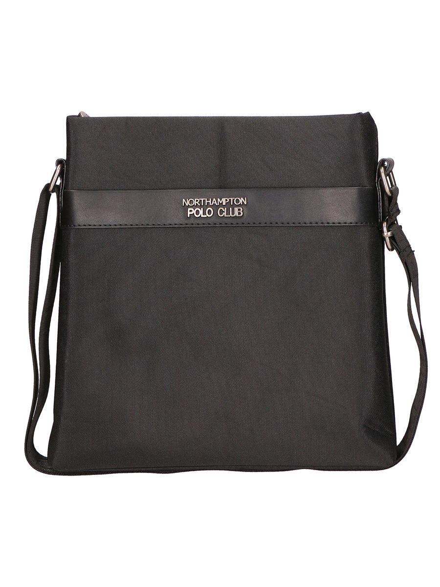 Schwarze Messenger Bag für Herren