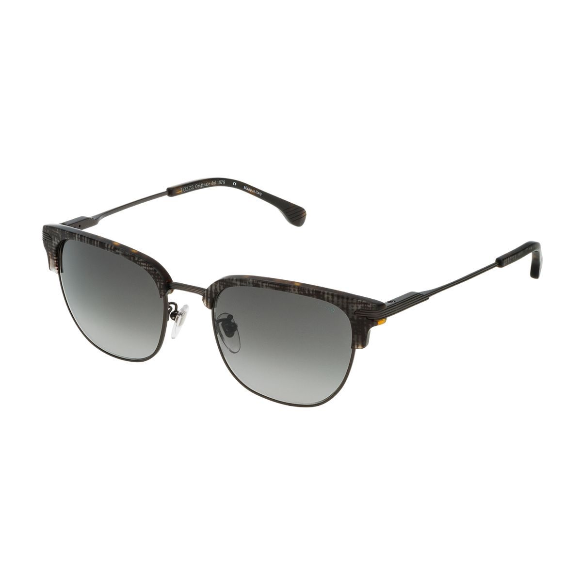 Retro Browline Unisex Sonnenbrille