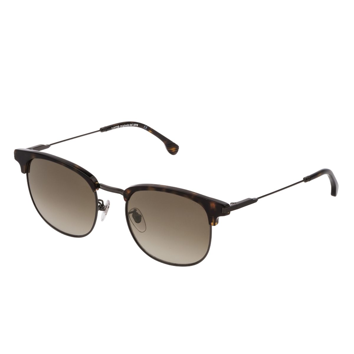 Retro Browline Unisex Sonnenbrille