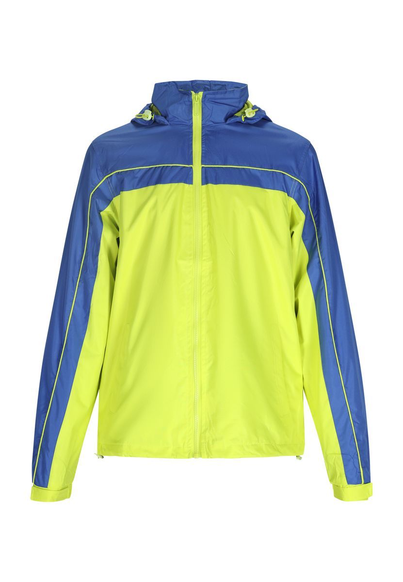 Mo Jacke Herren Limette Königsblau