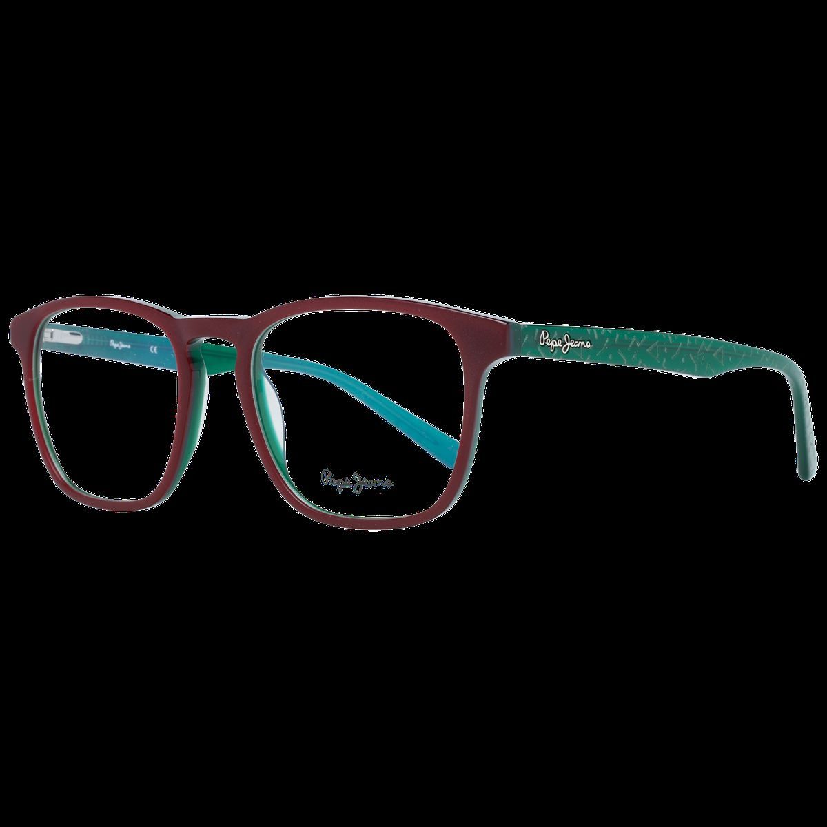 Klassische Burgunderrot Vollrandbrille