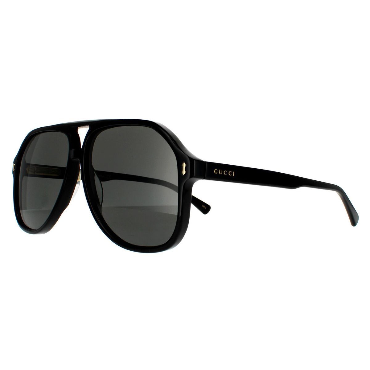 Klassische Übergroße Acetat-Pilotenbrille