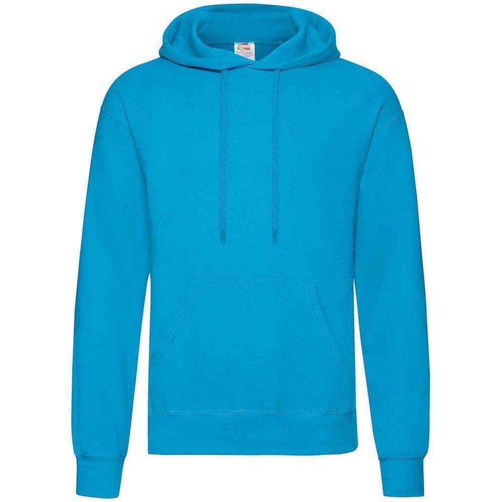Klassischer Fleece-Pullover Hoodie