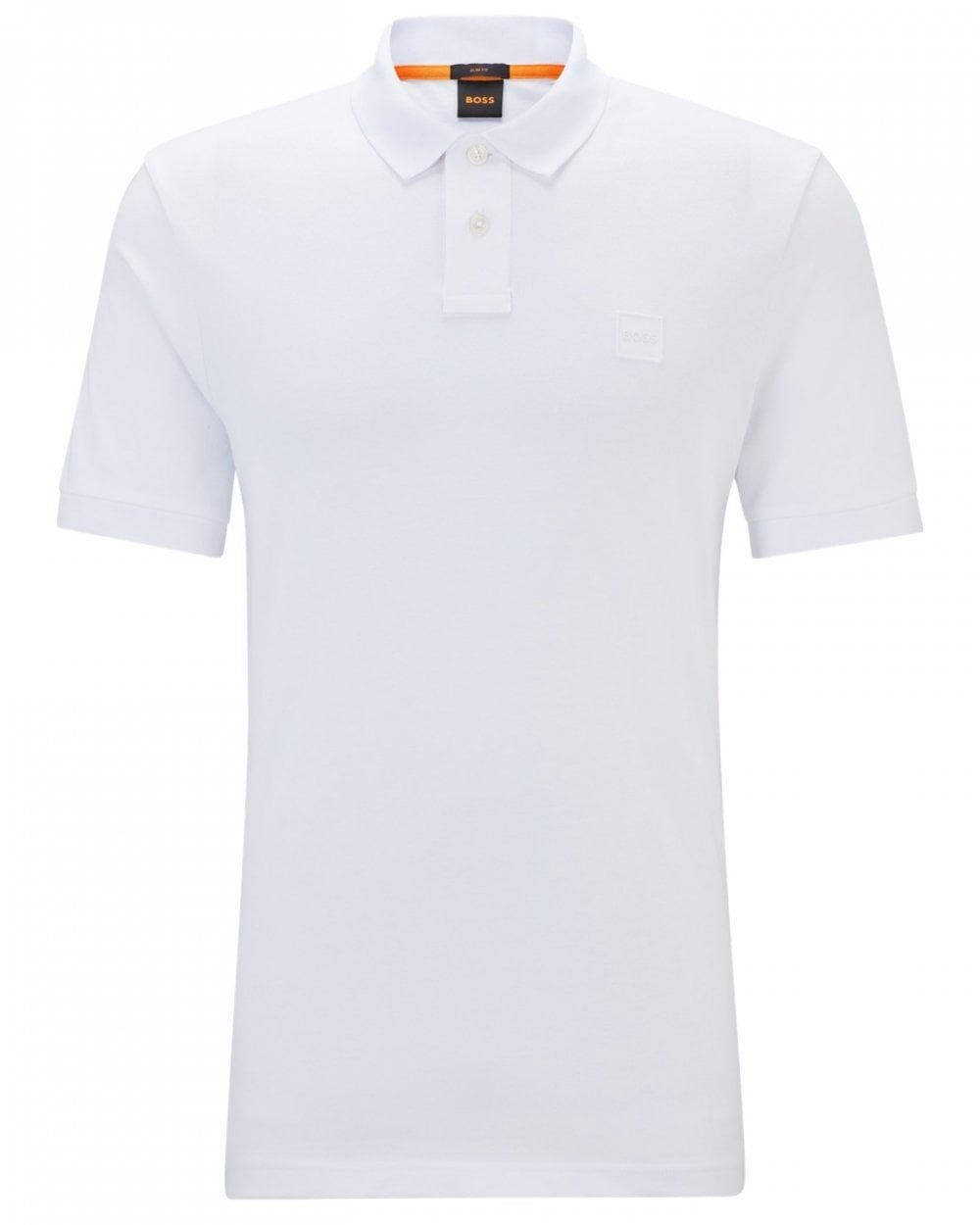 Schmal geschnittenes Stretch-Baumwoll-Poloshirt