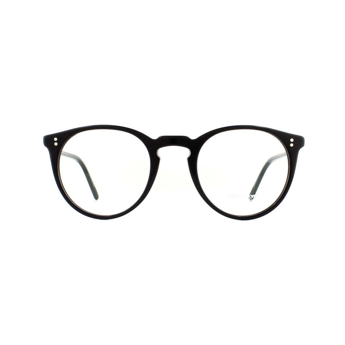 Runde Brille mit Schlüssellochsteg