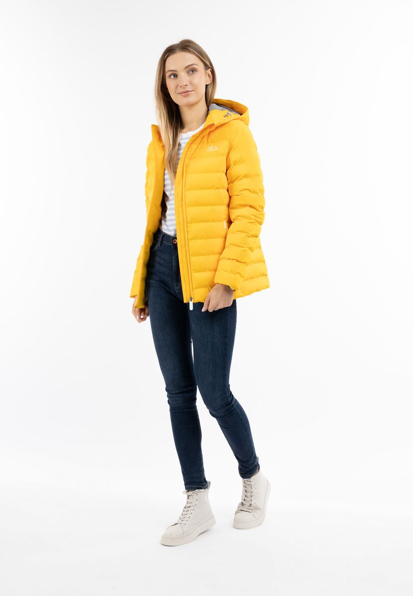 ICEBOUND Wattierte Winterjacke Damen Gelb
