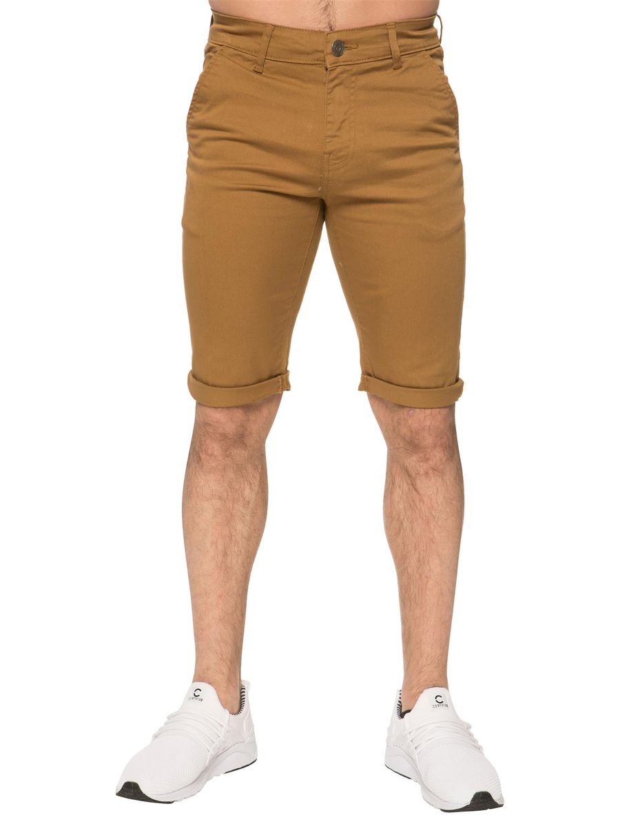 Stretch Chino Shorts mit Slim Fit