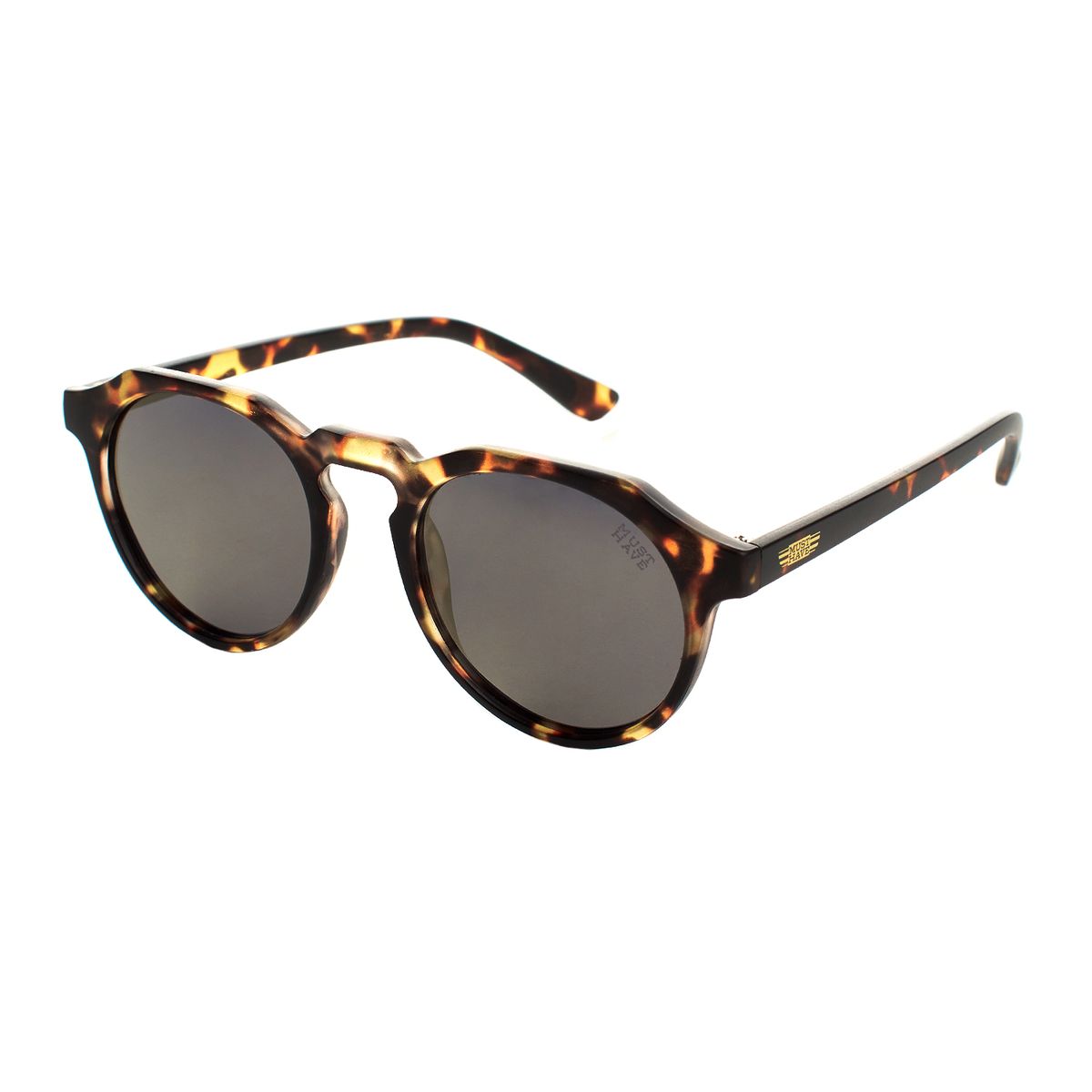 CRONO Unisex Runde polarisierte Sonnenbrille UV 400 Schutz