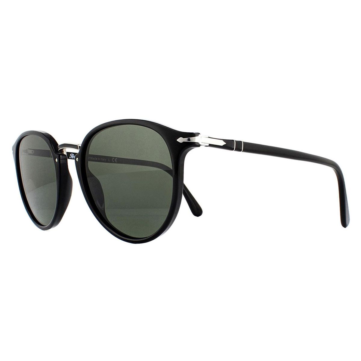 Runde Sonnenbrille mit Schlüssellochsteg