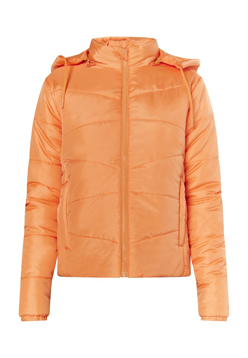 Leicht wattierte Steppjacke mit Kapuze