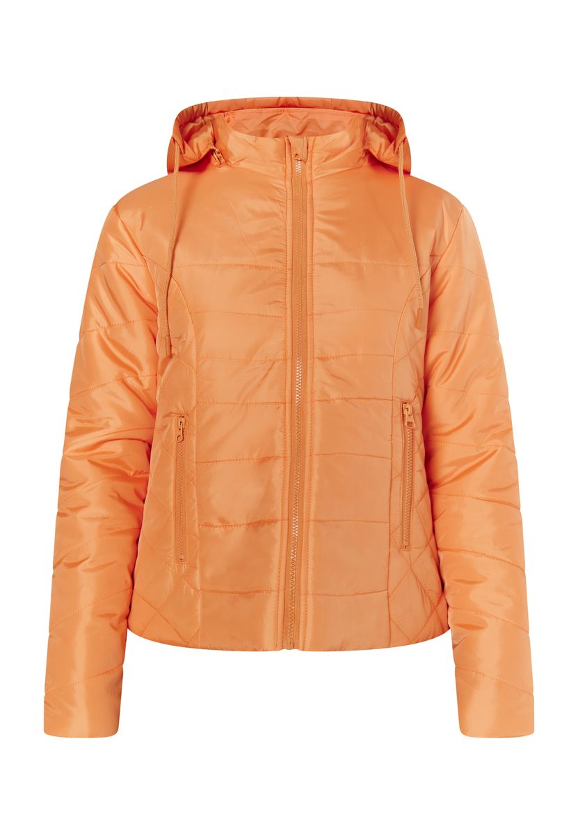 Leicht wattierte Steppjacke mit Kapuze