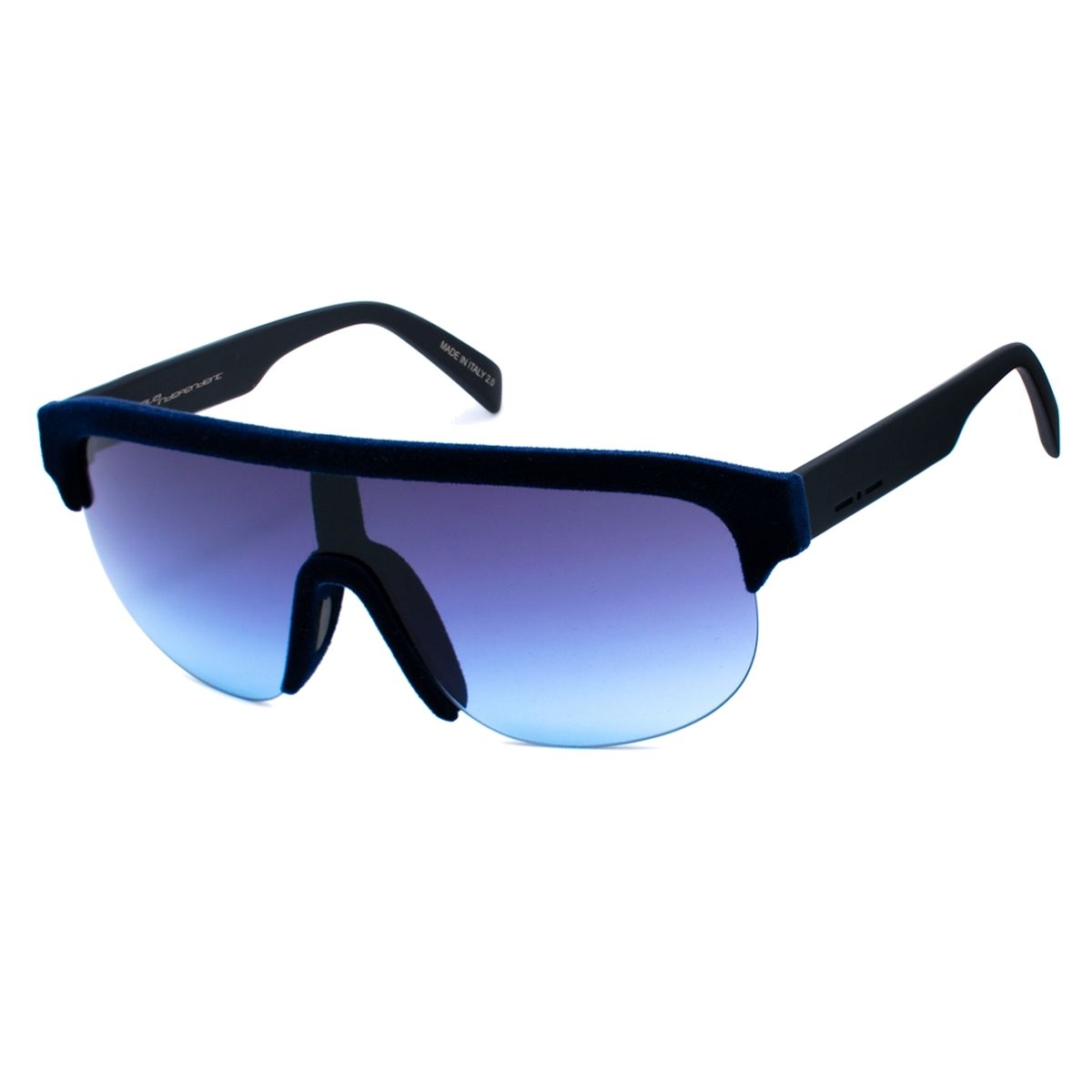 Blaue Acetat Visor Sonnenbrille