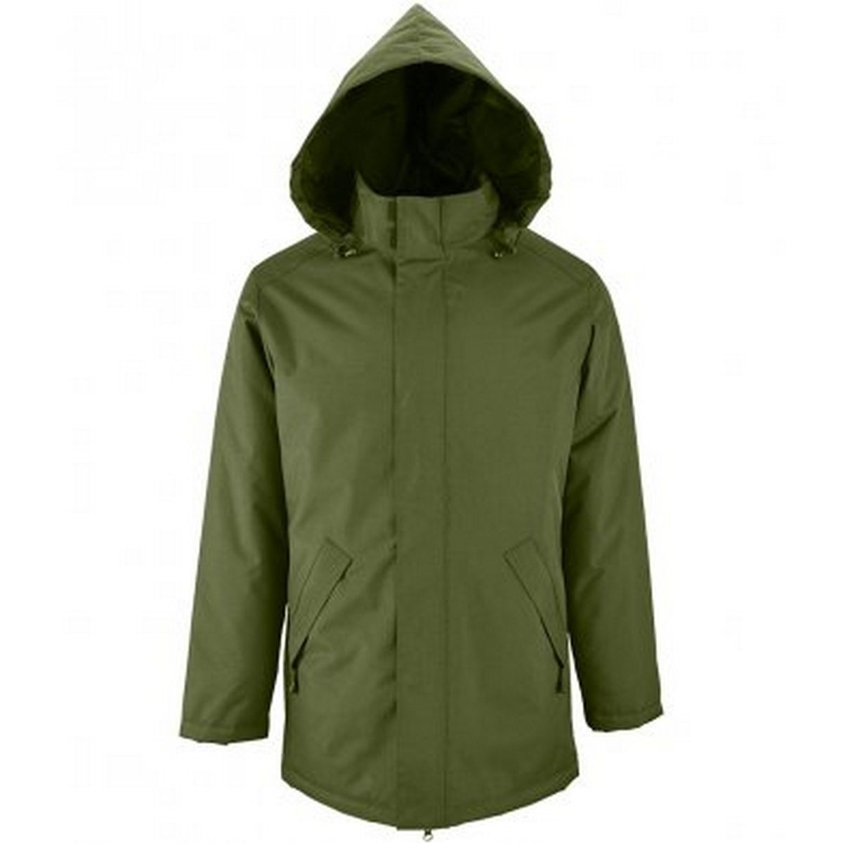 Unisex Parka Jacke mit Kapuze