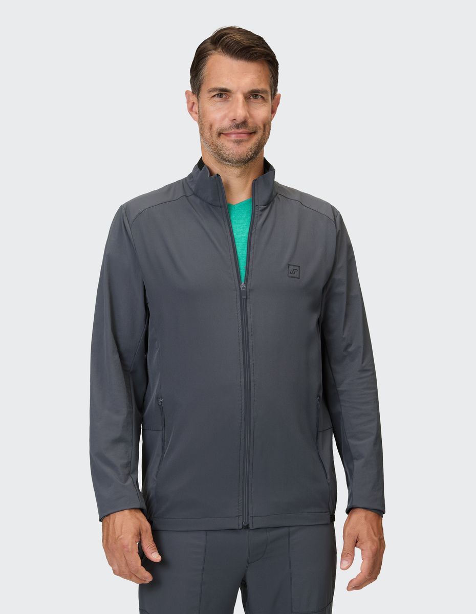 Herren Active Zip-Up Jacke