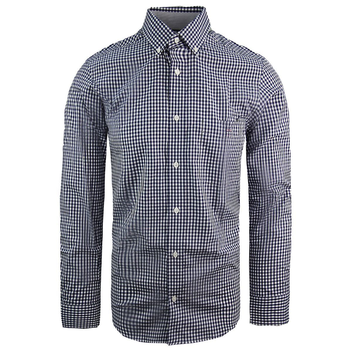 Herren Gingham Oxford Hemd