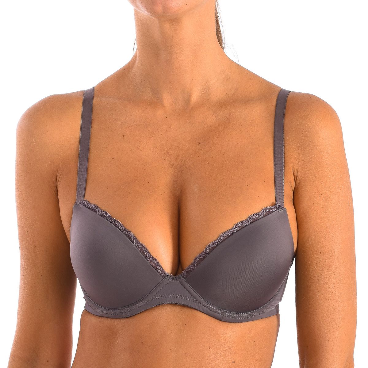 Bügel Push-Up BH mit Spitzendetail