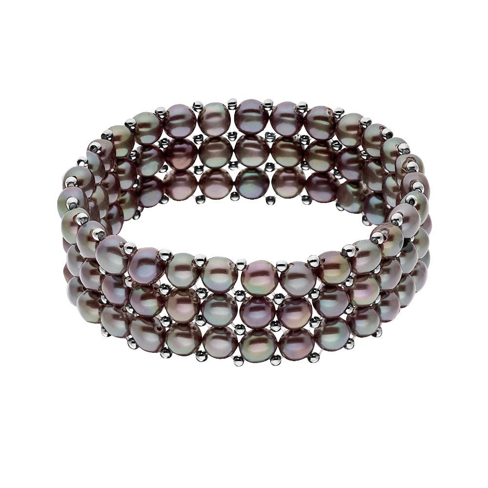 Süßwasserperlen Armband Tahitian Style