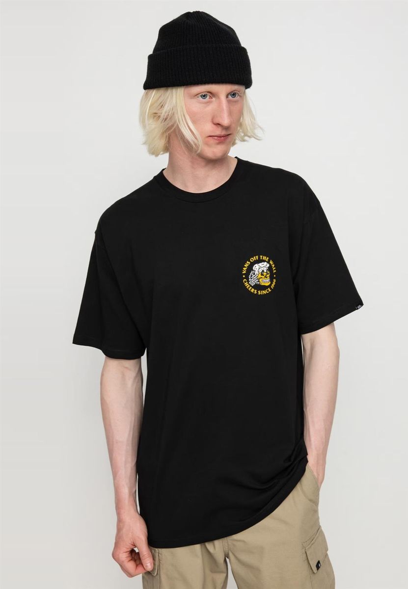 Lässiges Baumwoll-T-Shirt mit Grafikprint