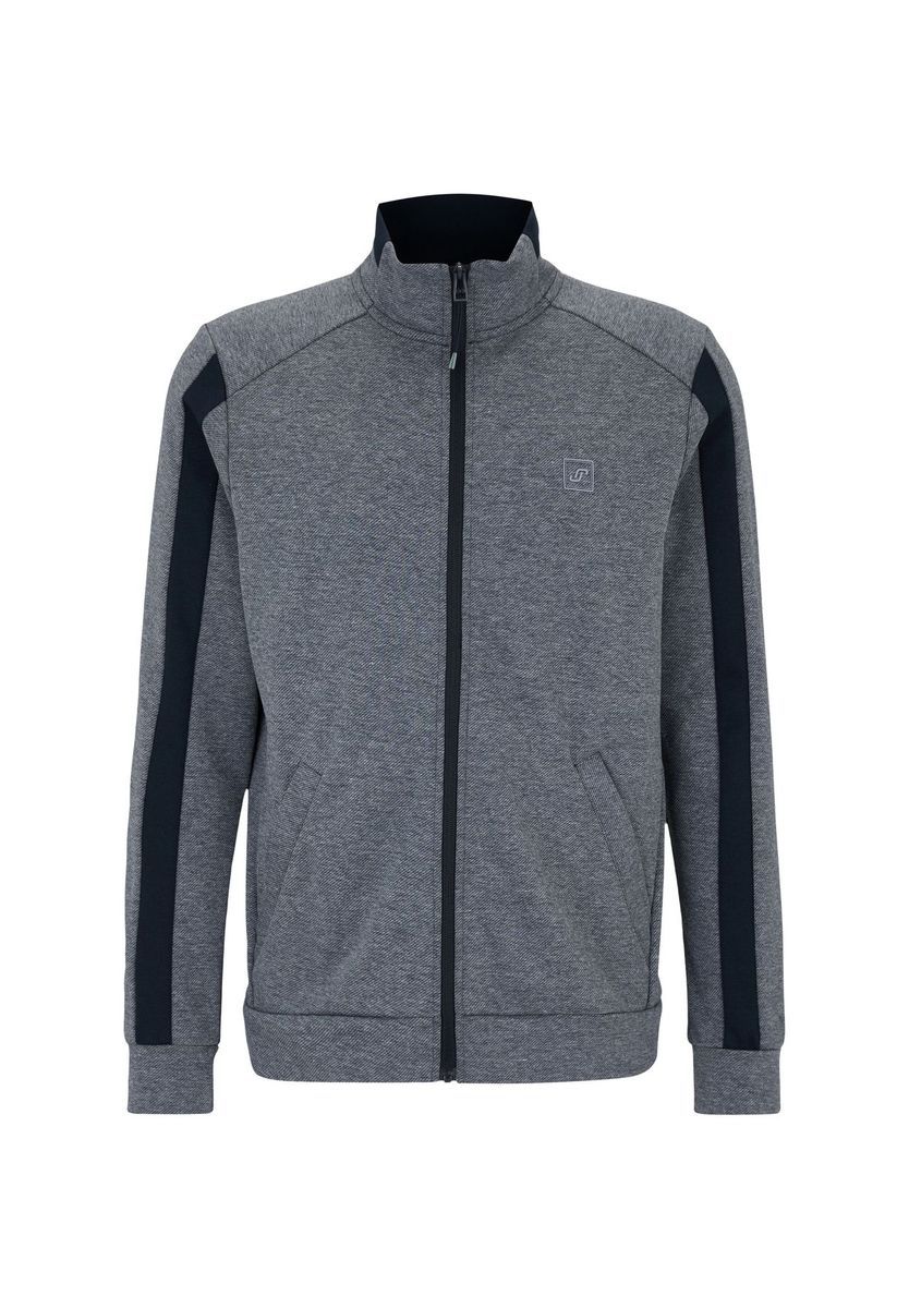 Herren Sportjacke mit durchgehendem Reißverschluss